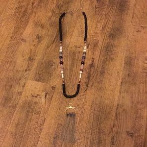 Stella & Dot Genevieve Tassel necklace